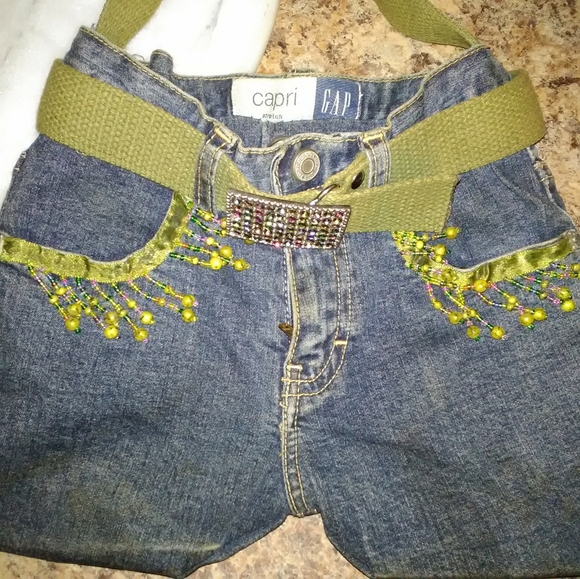 Hand made Gap bluejean shorts purse - Picture 6 of 6